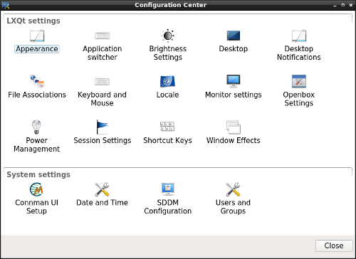 lxqt-config